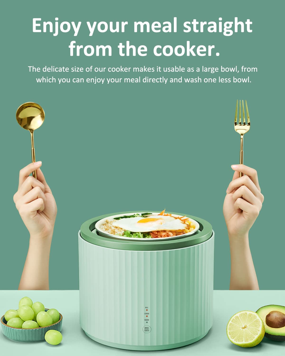TOKIT Rice Cooker 1.5 L